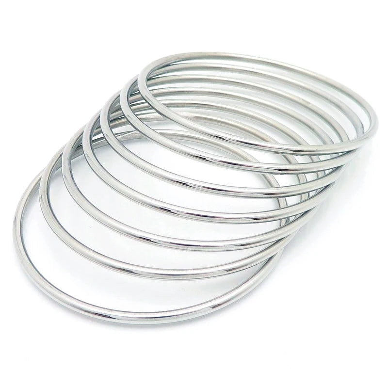 Lot de Bracelets Joncs Dorés – Empilables Chic & Intemporels