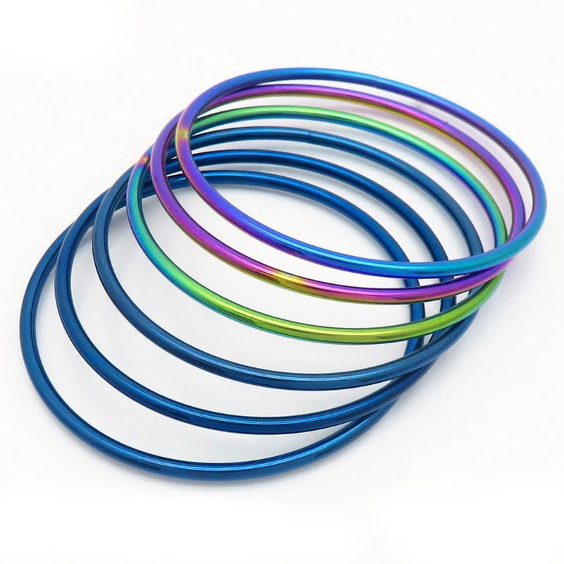 Lot de Bracelets Joncs Dorés – Empilables Chic & Intemporels