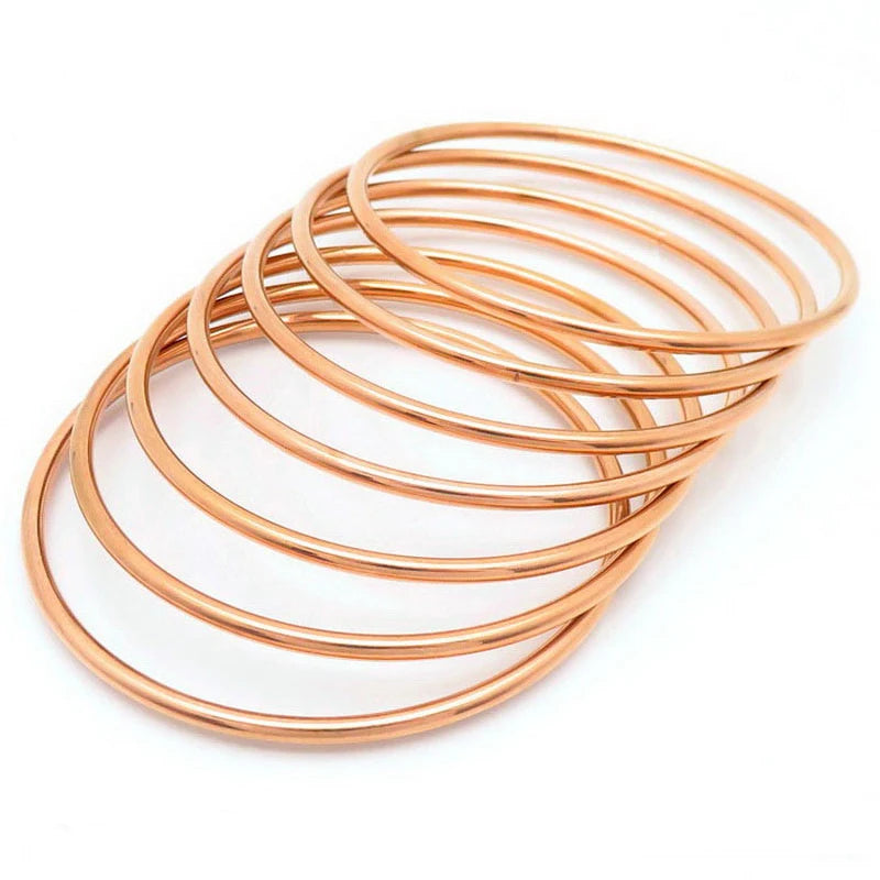 Lot de Bracelets Joncs Dorés – Empilables Chic & Intemporels